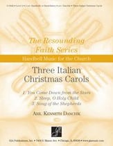 Three Italian Christmas Carols Handbell sheet music cover